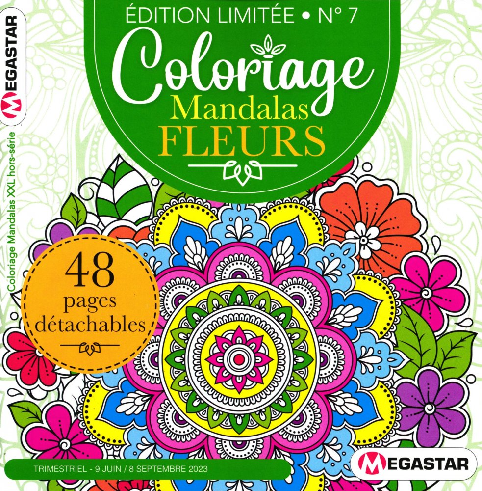 Numéro 7 magazine Coloriage Mandalas Hors-Série