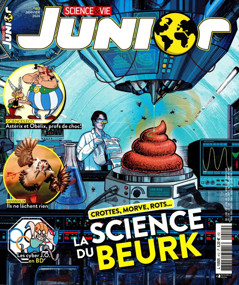 Numéro 412 magazine Science & Vie Junior