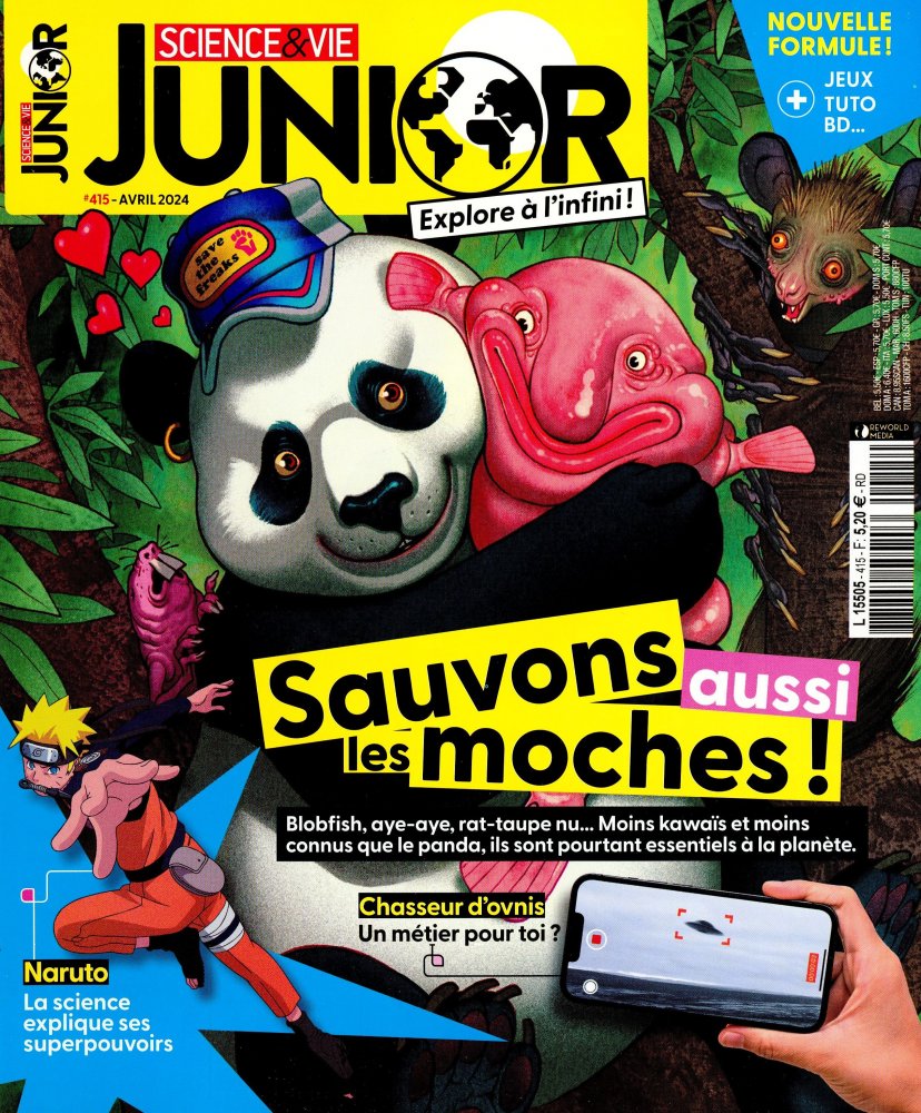 Numéro 415 magazine Science & Vie Junior