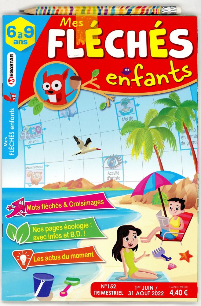 Numéro 152 magazine MG Mes Fléchés Enfants 6 à 9 Ans