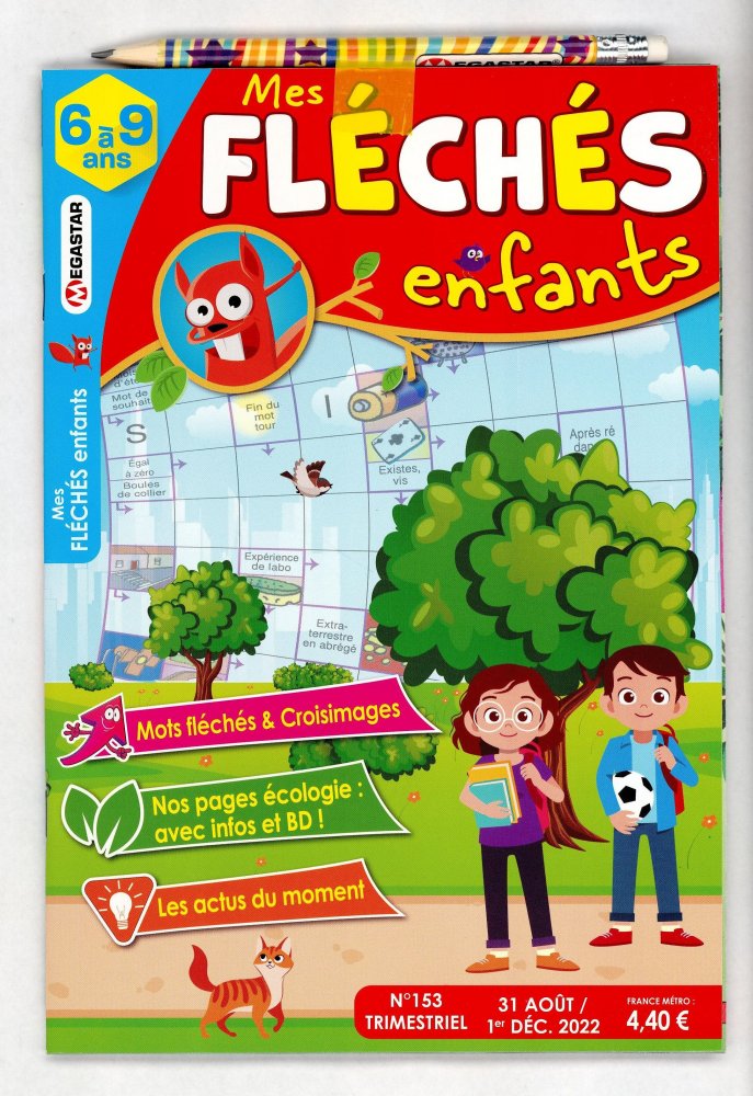 Numéro 153 magazine MG Mes Fléchés Enfants 6 à 9 Ans