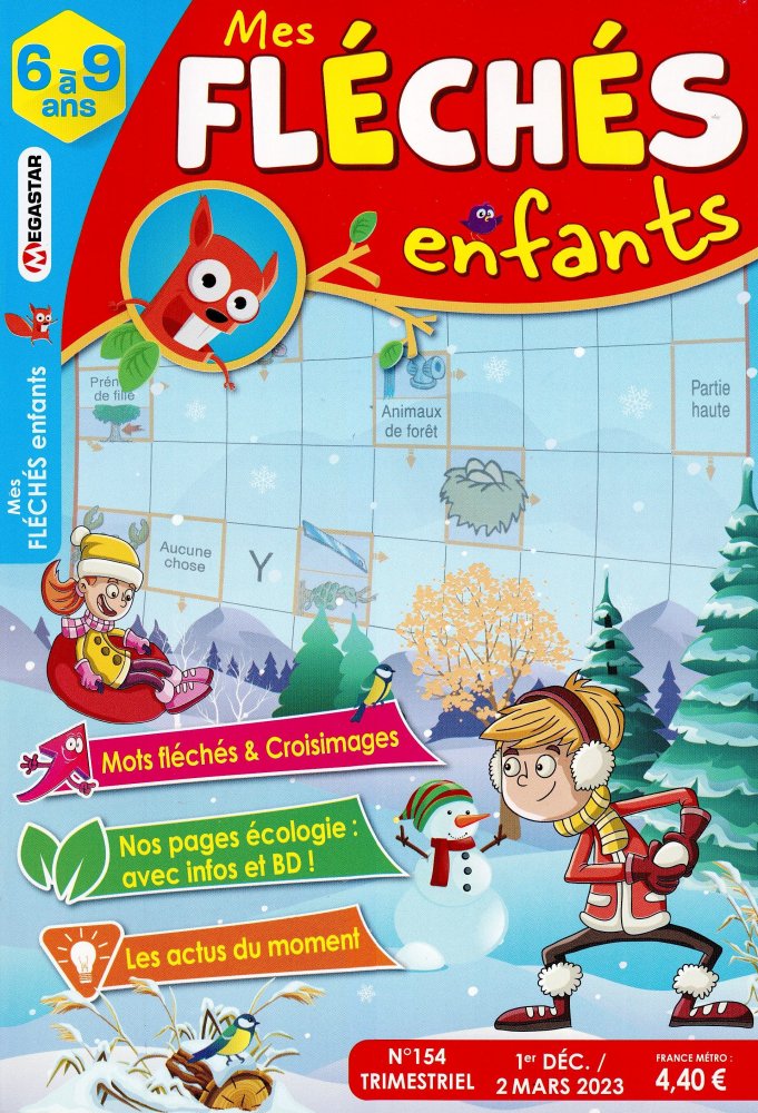 Numéro 154 magazine MG Mes Fléchés Enfants 6 à 9 Ans