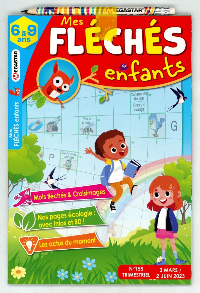 Numéro 155 magazine MG Mes Fléchés Enfants 6 à 9 Ans