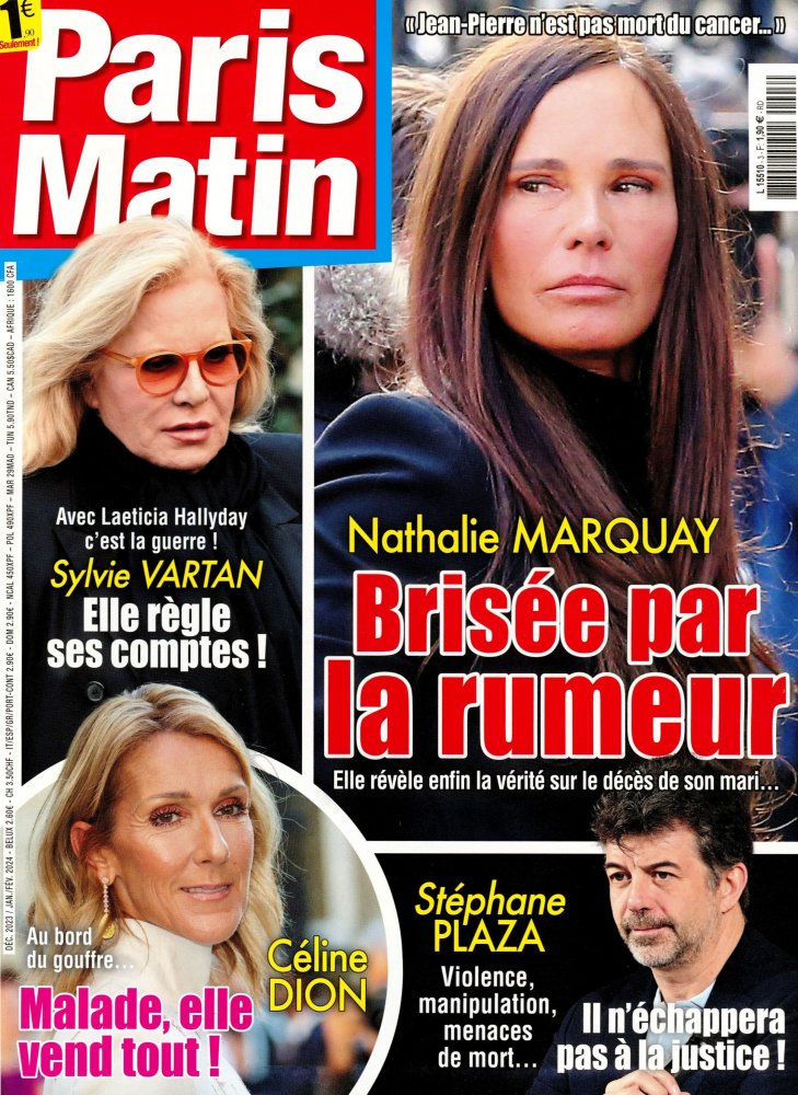 Numéro 3 magazine Paris Matin