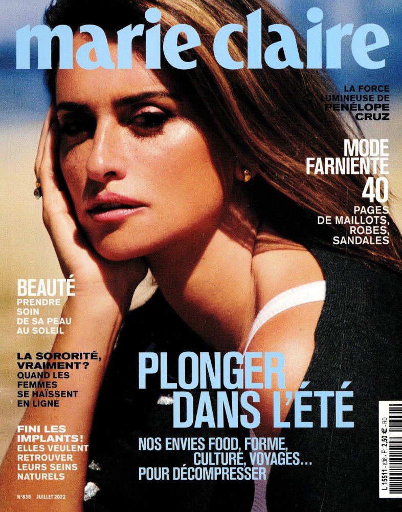 Numéro 838 magazine Marie Claire