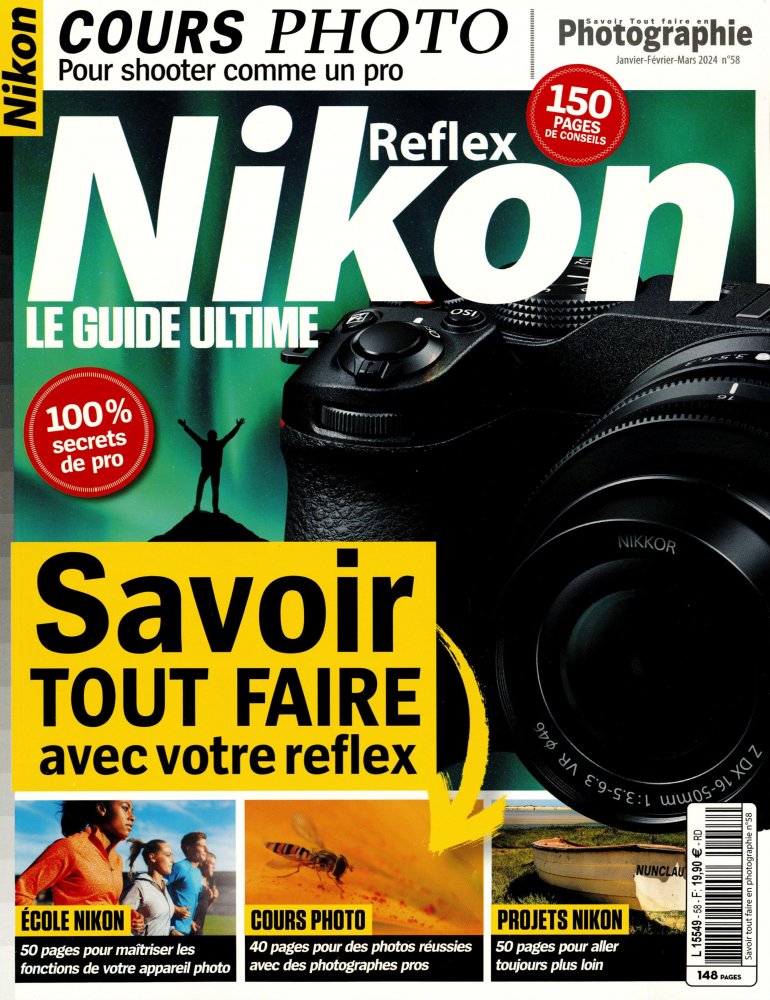 Numéro 58 magazine Savoir Tout Faire en Photographie