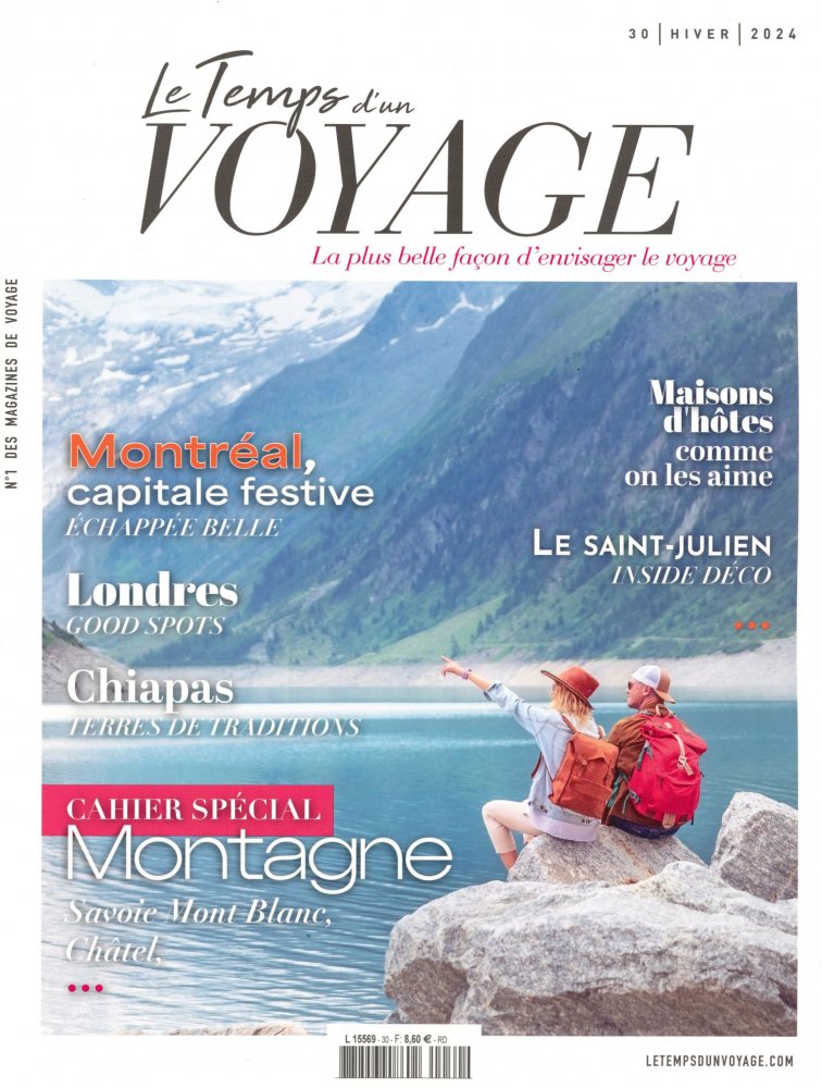 Numéro 30 magazine Le Temps d'un voyage