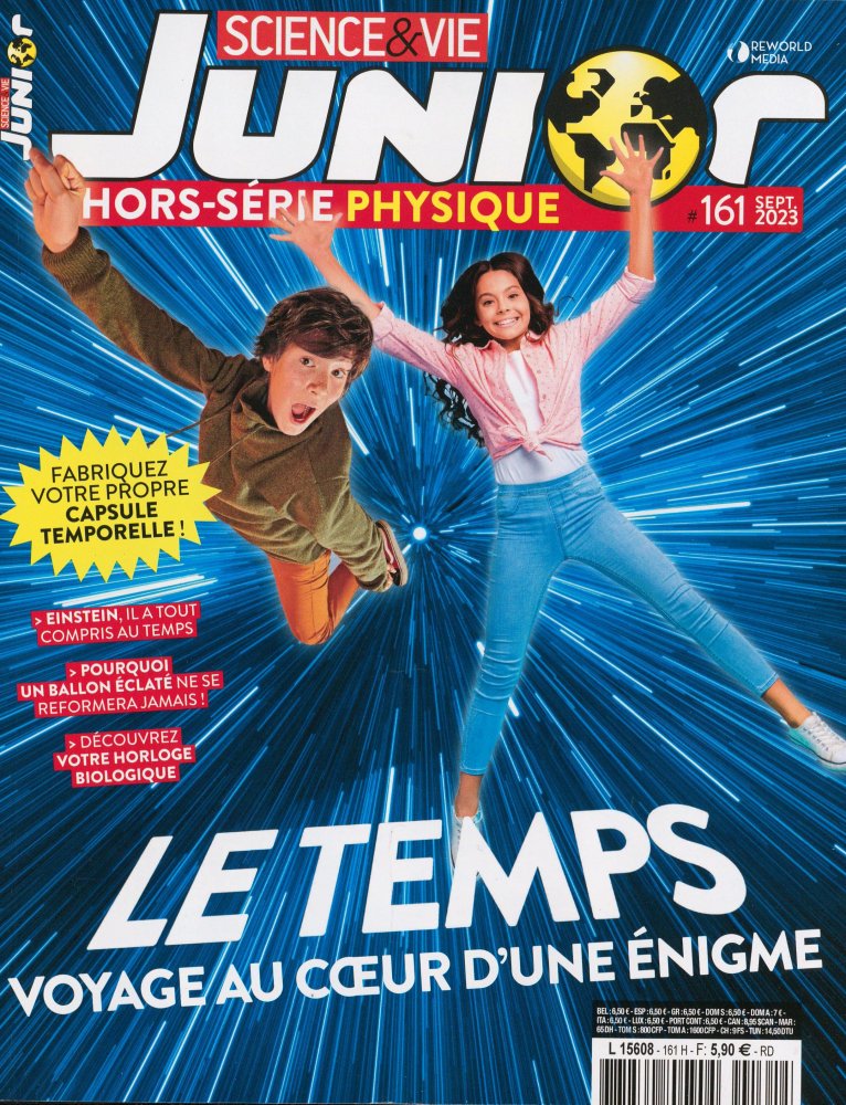 Numéro 161 magazine Science & Vie Junior Hors-Série
