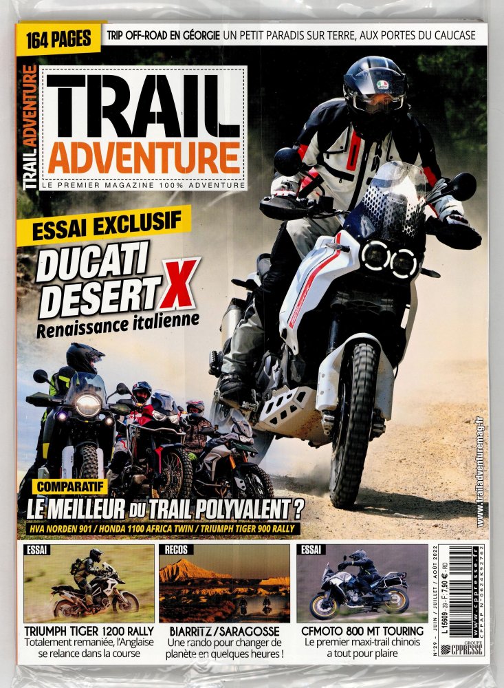 Numéro 29 magazine Trail Adventure