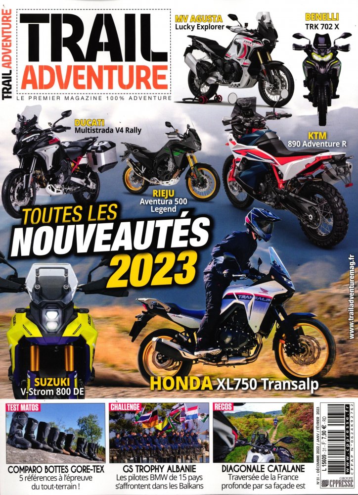 Numéro 31 magazine Trail Adventure