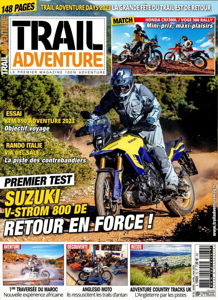 Numéro 32 magazine Trail Adventure