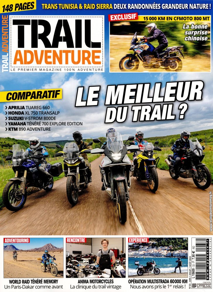 Numéro 33 magazine Trail Adventure