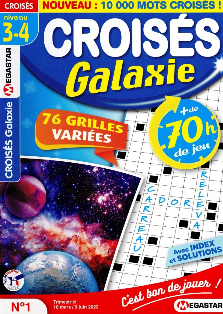 Numéro 1 magazine MG Croisés Galaxie Niv. 3-4