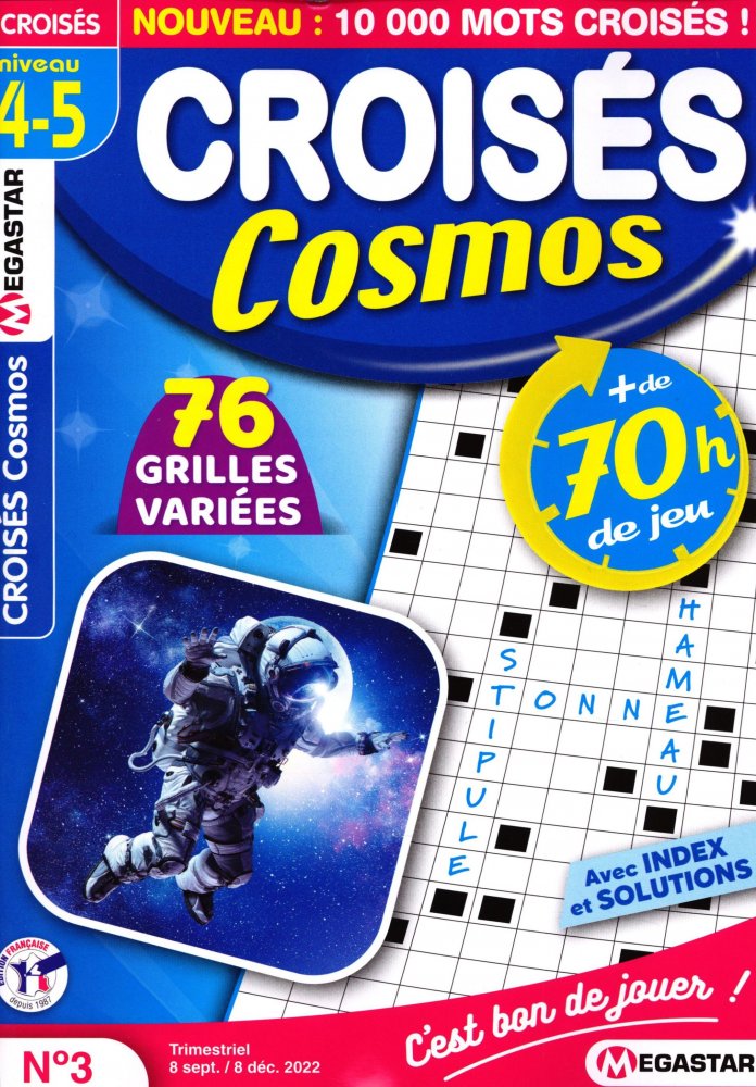 Numéro 3 magazine MG Croisés Cosmos Niv. 4-5