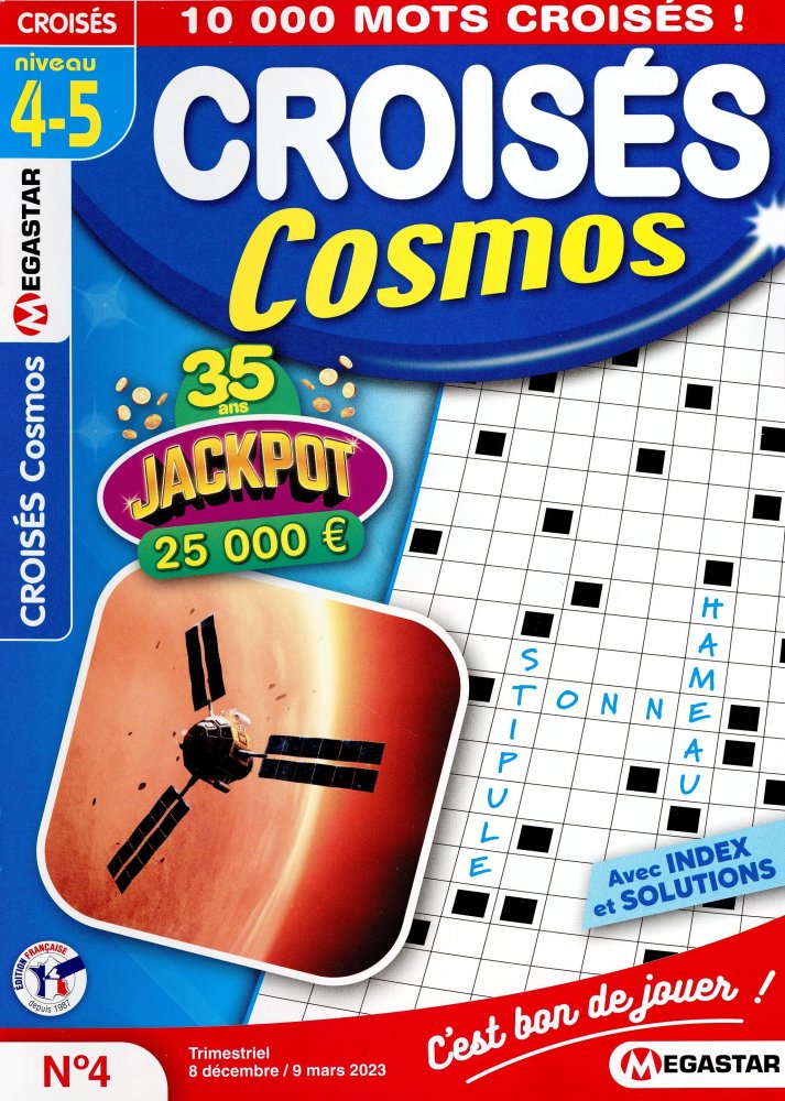 Numéro 4 magazine MG Croisés Cosmos Niv. 4-5