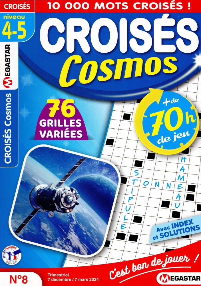 Numéro 8 magazine MG Croisés Cosmos Niv. 4-5