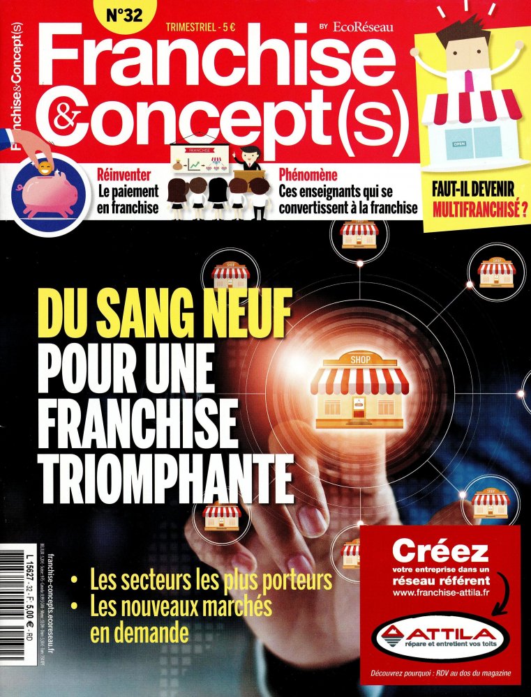 Numéro 32 magazine Franchise & Concept(s)