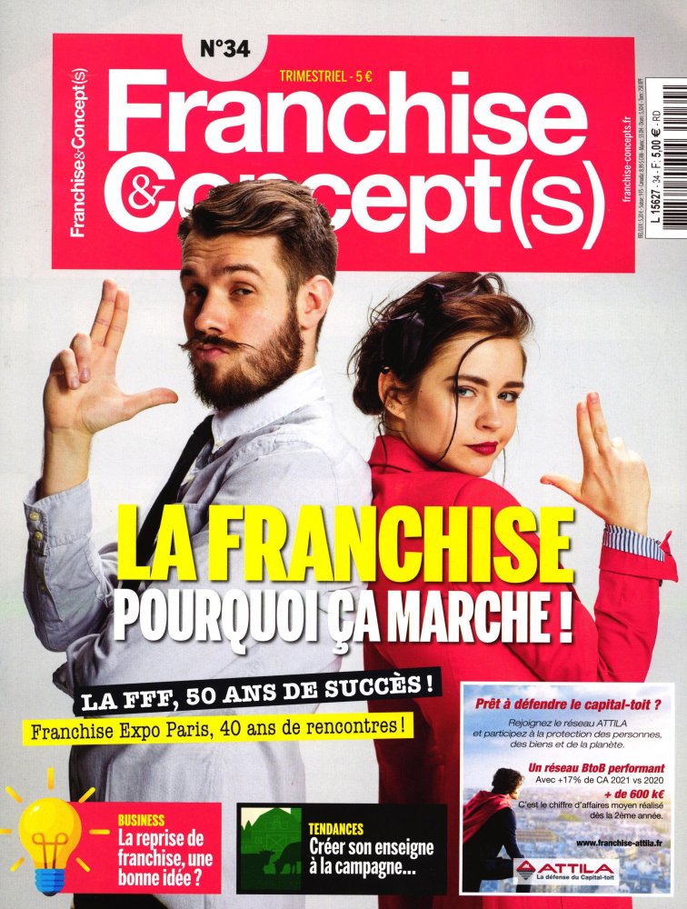 Numéro 34 magazine Franchise & Concept(s)