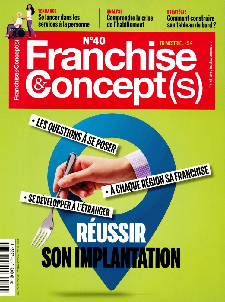 Numéro 40 magazine Franchise & Concept(s)