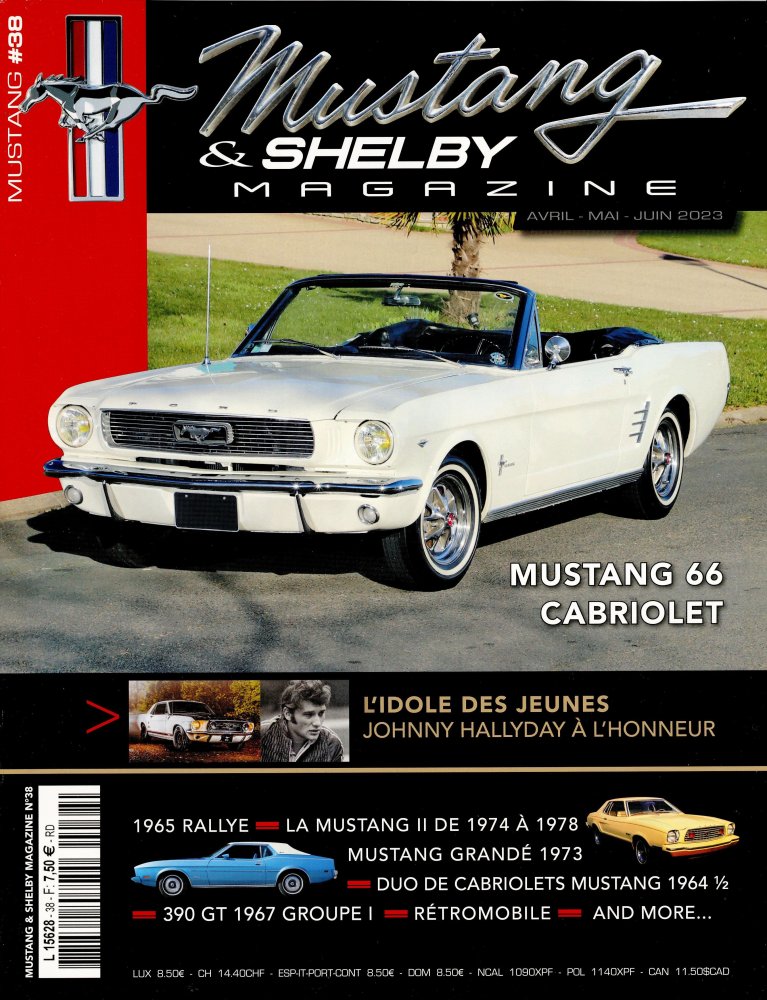 Numéro 38 magazine Mustang & Shelby Magazine