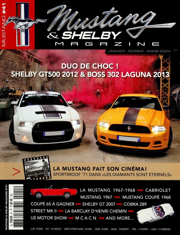 Numéro 41 magazine Mustang & Shelby Magazine