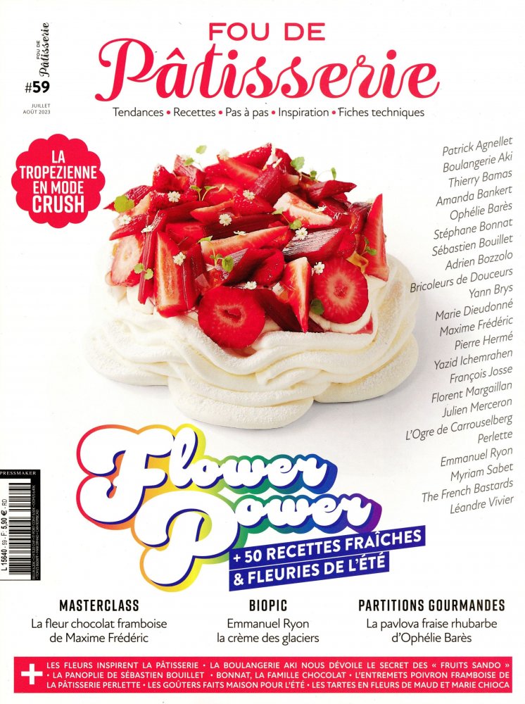 Numéro 59 magazine Fou de Pâtisserie