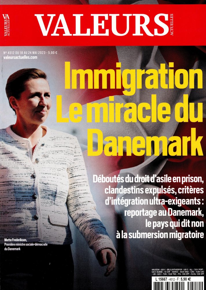 Numéro 4512 magazine Valeurs Actuelles