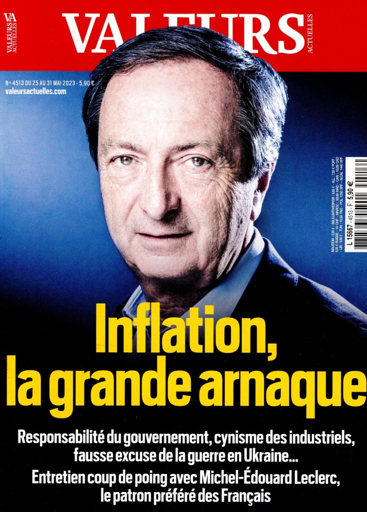 Numéro 4513 magazine Valeurs Actuelles