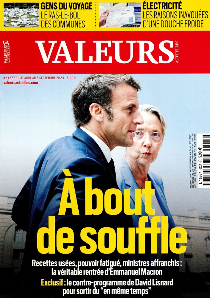 Numéro 4527 magazine Valeurs Actuelles