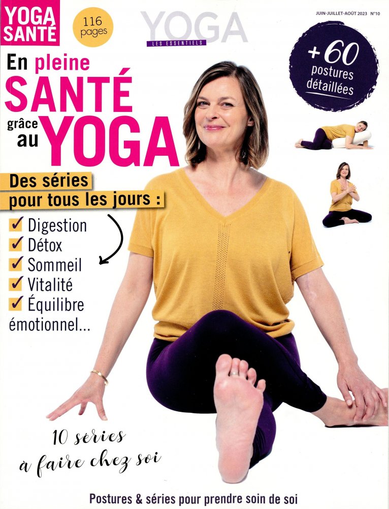 Numéro 10 magazine Yoga les Essentiels