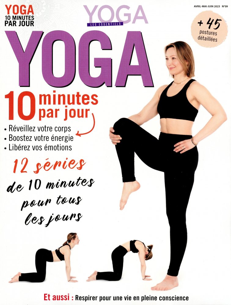 Numéro 9 magazine Yoga les Essentiels