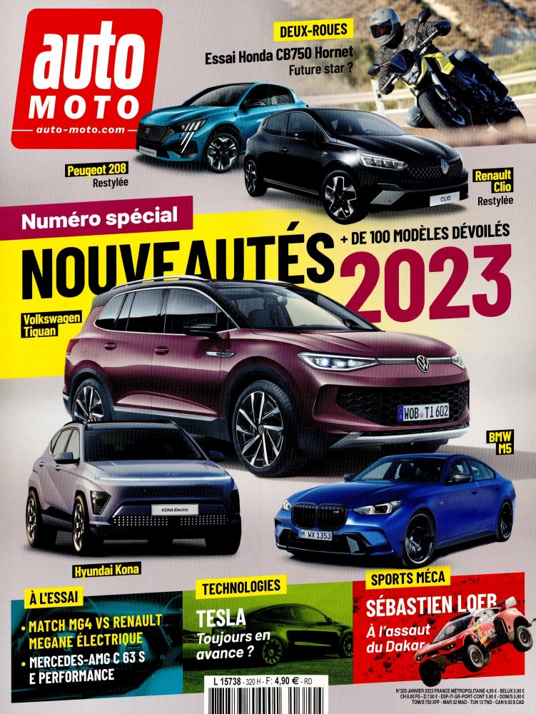 Numéro 320 magazine Auto Moto