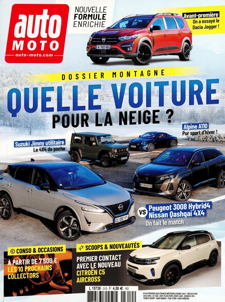 Abonnement magazine Auto Moto