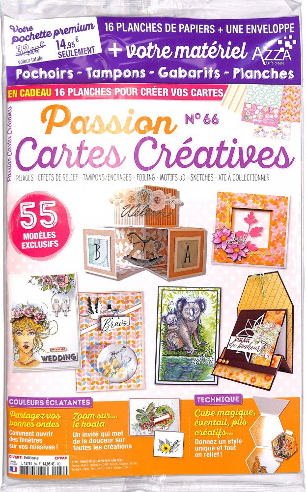 Numéro 66 magazine Passion Cartes Créatives