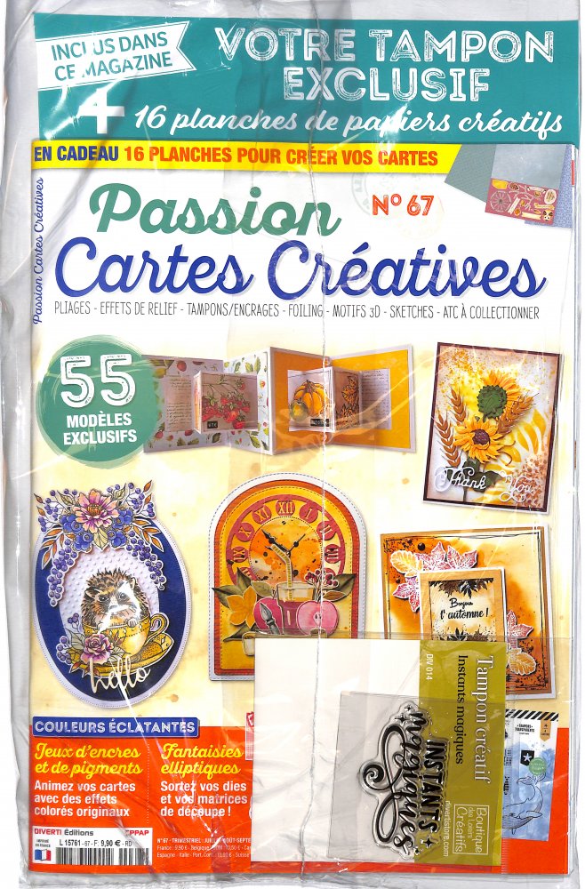 Numéro 67 magazine Passion Cartes Créatives