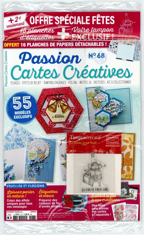 Numéro 68 magazine Passion Cartes Créatives