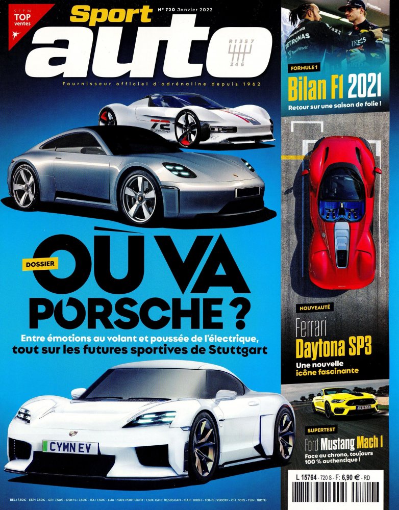 magazine Sport Auto vendu au numéro