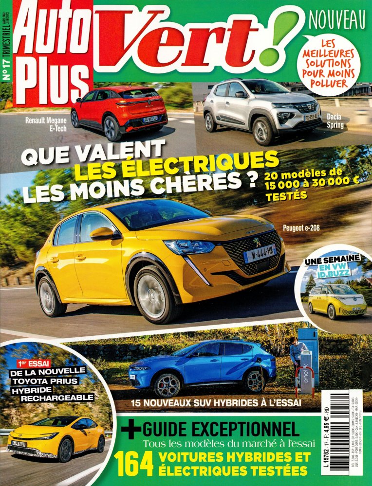 Numéro 17 magazine Auto Plus Vert!