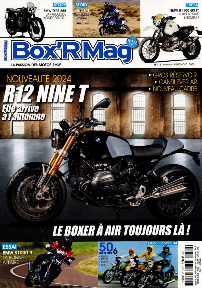 Numéro 112 magazine Box'R Mag