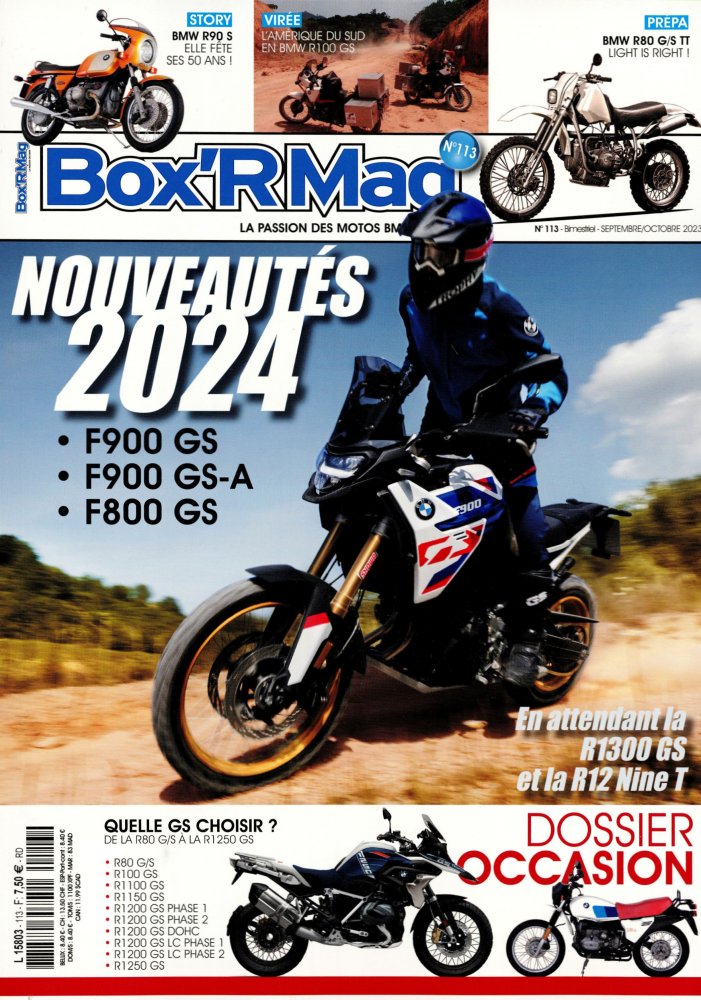 Numéro 113 magazine Box'R Mag