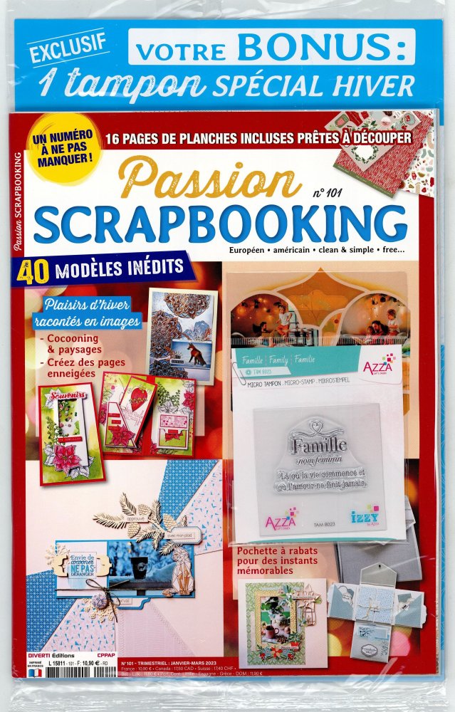 Numéro 101 magazine Passion Scrapbooking