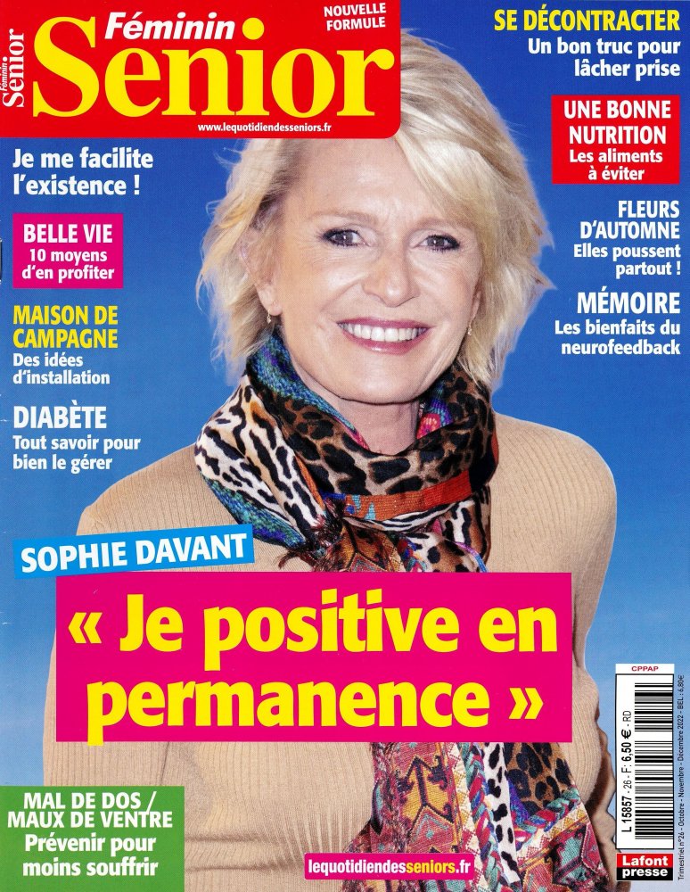 Numéro 26 magazine Féminin Senior
