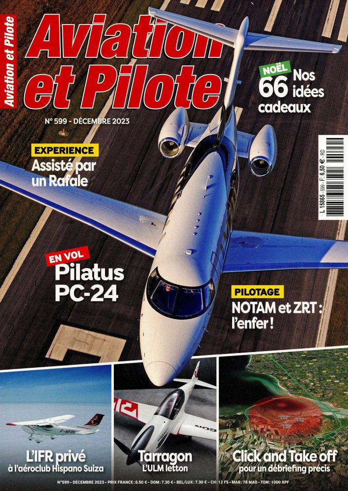 Numéro 599 magazine Aviation et Pilote
