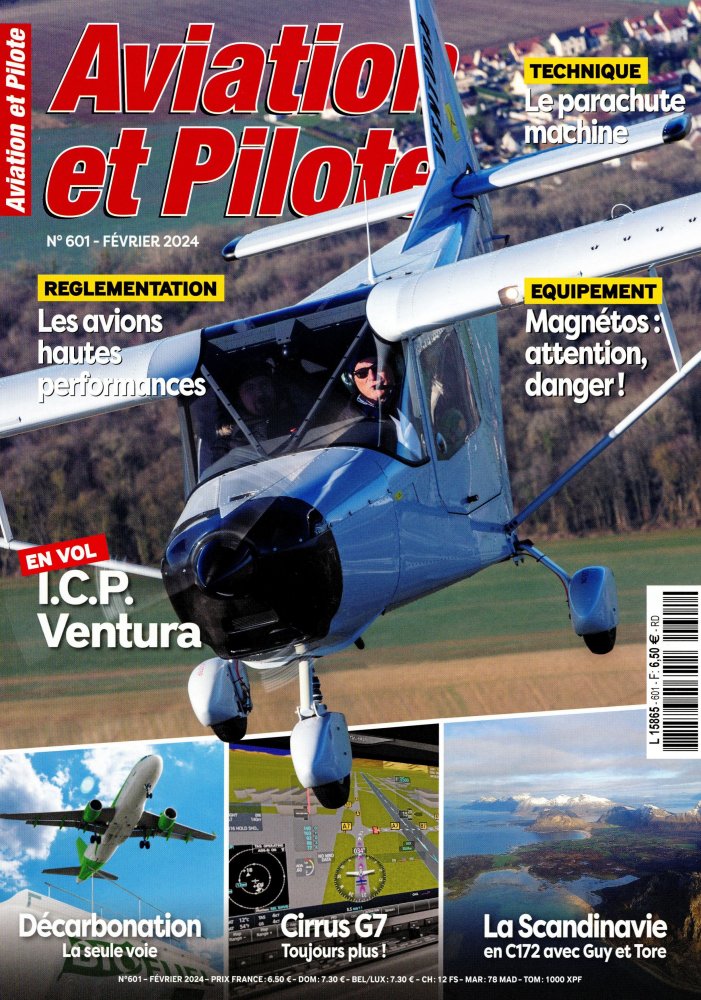 Numéro 601 magazine Aviation et Pilote