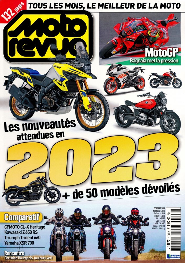 Numéro 4131 magazine Moto Revue