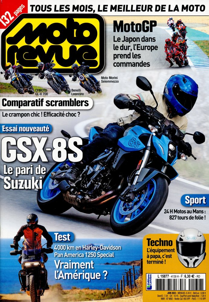 Numéro 4139 magazine Moto Revue