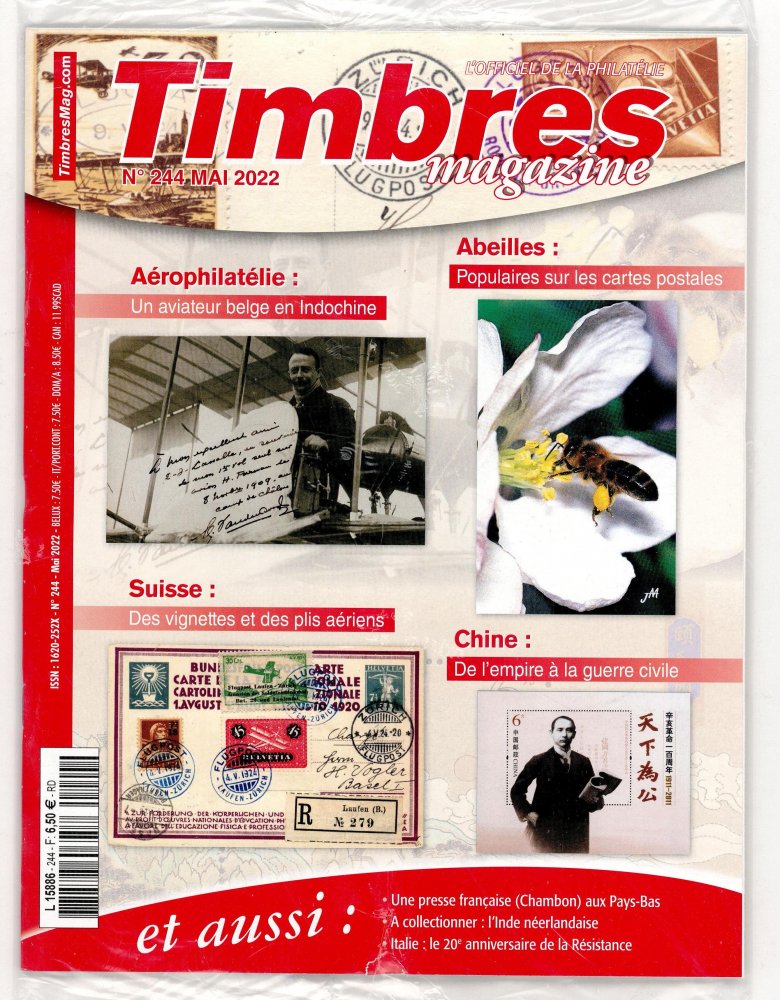 Numéro 244 magazine Timbres Magazine
