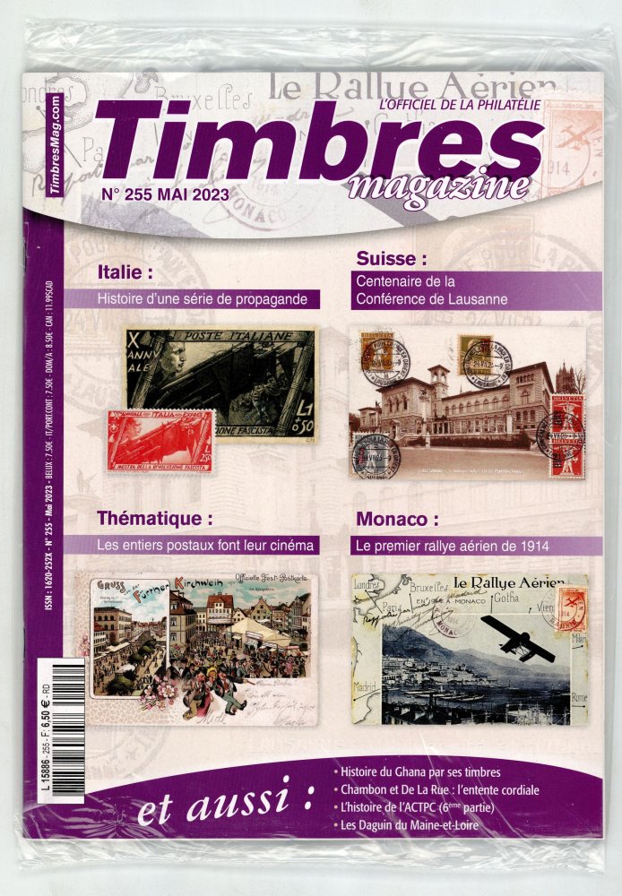 Numéro 255 magazine Timbres Magazine
