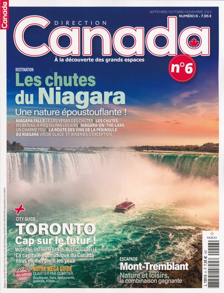 Numéro 6 magazine Direction Canada