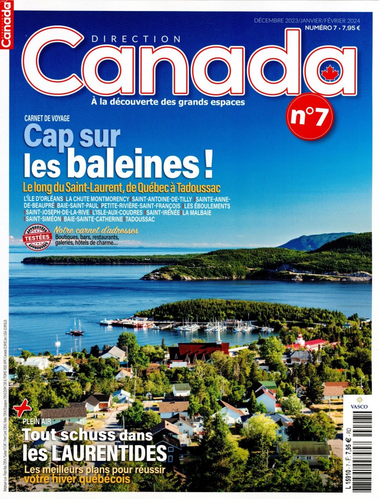 Numéro 7 magazine Direction Canada